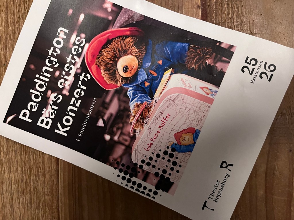 Kulturtipp: ‚Paddington Bärs erstes Konzert’ im Theater Regensburg